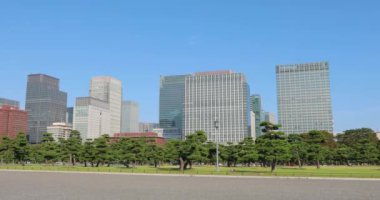 Tokyo, Japonya - Temmuz 26: Tokyo 'da Tokyo Bölgesi, Japonya' da 16 Temmuz 18.00.