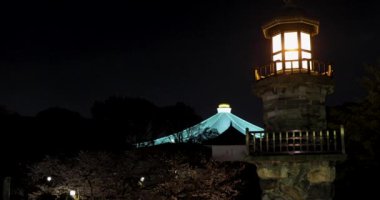 Şehrin güzel gece manzarası