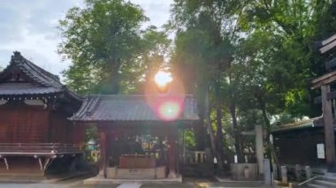 Tayland şehrinin tapınağı.