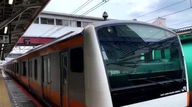 Şehirdeki tren istasyonu.