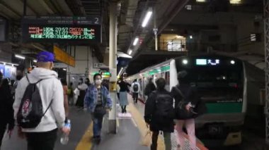 Şehirdeki tren istasyonu.