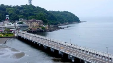 batumi, Georgia - Haziran 202 0: Batumi 'nin hava aracı görünümü