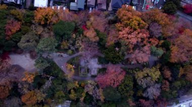 Barselona şehrinin hava manzarası