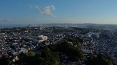 Barselona şehrinin hava manzarası