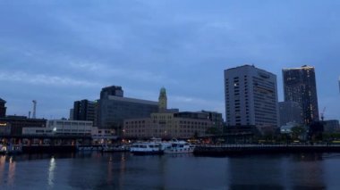 İsveç 'teki Stockholm şehri manzarası