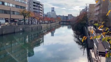Gündüz vakti Tokyo şehrinin silueti