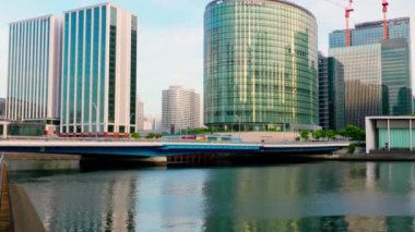 Şehirdeki modern mimari görüşü