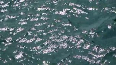 deniz suyu yüzeyi arka planı