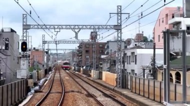 Şehirdeki tren istasyonu.