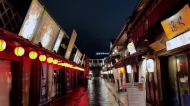 Çin şehrinde sokak