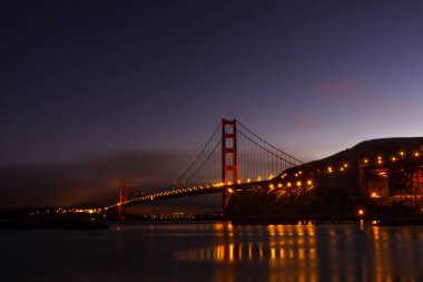 San Francisco 'daki Golden Gate Köprüsü