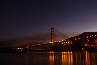 San Francisco, California 'daki Golden Gate Köprüsü. ABD, Birleşik Devletler