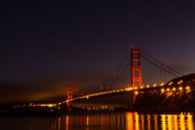 San Francisco 'daki Golden Gate Köprüsü