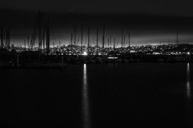 Barselona şehrinin manzarası