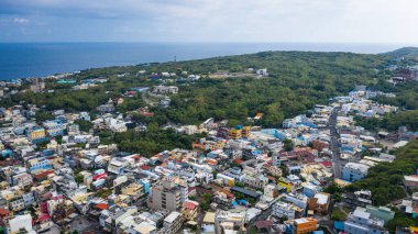 Hakodate adası, phuket, thailand 'ın hava manzarası