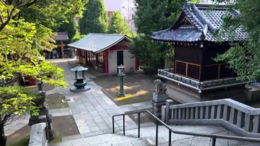 Japonya 'daki Japon tapınağı.