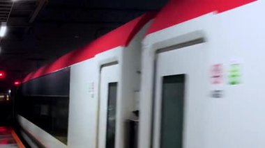 Şehirdeki tren istasyonu.