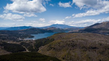 Dağların güzel manzarası