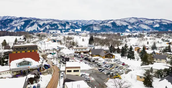 Zakopane 'deki Tatra köyünün manzarası