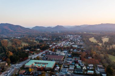 İsrail devletinin başkentinin havadan görünüşü