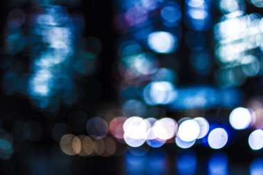 soyut bokeh ışıkları arkaplanı