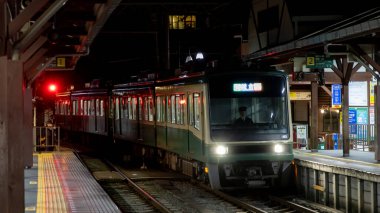 Şehirdeki tren istasyonu.