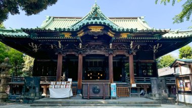 Kyoto, Japonya - 25 Ekim 2017: Kyoto 'daki Fushimi Tapınağı.