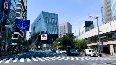 Tokyo, Japonya - Haziran 3 0, 2 0 18: Tokyo şehri manzarası