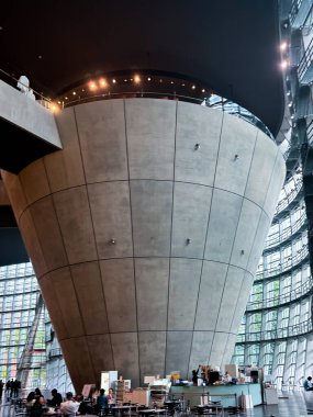Tokyo, Japonya - Haziran 25, 2019: Ulusal Sanat Müzesi, Sanat Müzesi Uzay Müzesi