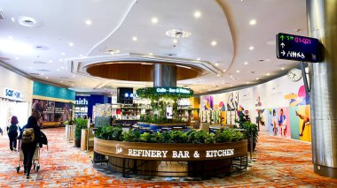 Bangkok - 30 Aralık, 22 Aralık, 16: İnsanlar Varo Havaalanı 'ndaki sumi havaalanını ziyaret ediyor. suvarnabmi havaalanı