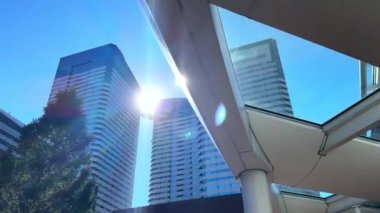 Ticari bina yakın çekim