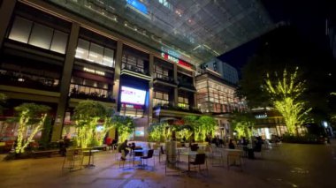 Tokyo şehri gece sahnesi, Japonya