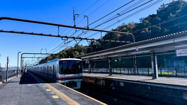 San Marino şehrindeki tren istasyonu.