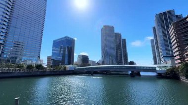 modern şehir binaları, şehir manzarası