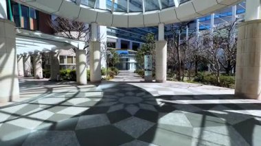 Çin şehrinin modern mimarisi