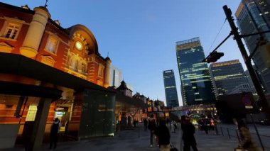 İsveç 'teki Stockholm şehrinin gece manzarası