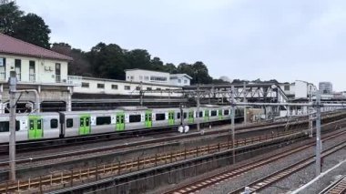 Şehirdeki tren istasyonu.