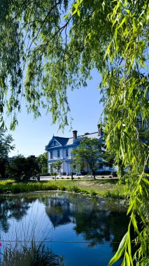 İsrail devletinin sarayının güzel bahçesi, dünyanın en büyük mimarisinin en güzel mimarisi.