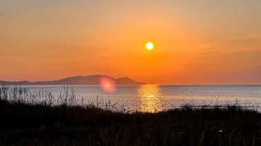 Denizde gün batımı