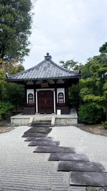 Kutsal Buda 'nın tapınağı. Arka plandaki en güzel şehrin tapınağı..
