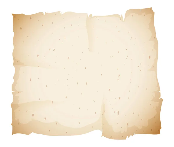 Template Design Crumpled Aged Parchment Paper Gradient Effect — Stock Vector