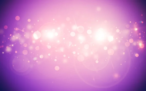 Różowe Fioletowe Błyszczące Promienie Błyszczące Światła Bokeh Elegancki Obiektyw Flare — Zdjęcie stockowe