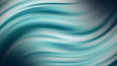 Minimalist soyut açık mavi dikişsiz döngü animasyonlu arka plan. Yumuşak bulanık gradyan rengine sahip dalgalı animasyon arkaplanı. Dijital düz duvar kağıdı. Canlandırılmış yumuşak desen.