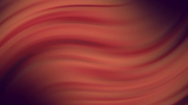 Minimalistisk Abstrakt Röd Sömlös Loop Animerad Bakgrund Vågig Animerad Bakgrund — Stockvideo