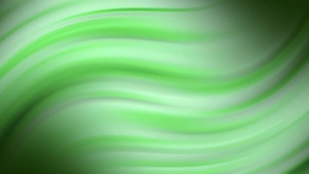 Minimalistický Abstraktní Světle Zelené Bezešvé Smyčka Animované Pozadí Vlnité Animované — Stock video