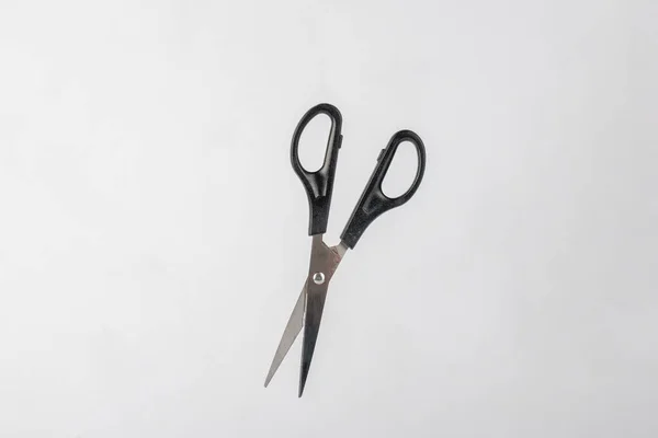 Office Stationery Scissors Cutting White Background — Stock Photo, Image