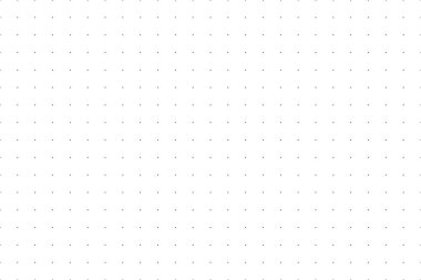 Kurşun günlüğü için noktalı şebeke kusursuz desen. Şeffaf bir arkaplanda gri nokta dokusu. Defter kağıdı için gri nokta ızgarası. Vektör illüstrasyonu.