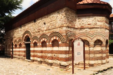 The Church of St., Saint Paraskevi, Sveta Paraskeva in the old town of Nessebar, Nesebar, Bulgaria 2022 clipart