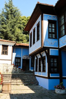 Hindliyan Evi, Ulusal Diriliş Mimarisi ve onun güzel avlusu, Filibe, Plowdiw, Bulgaristan 2022