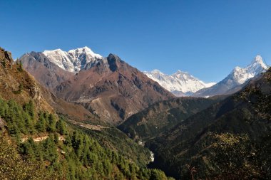 Tashinga, Phungi Thenga, Phortse ve Tengboche, Tangboche, Everest Basecamp Trek, EBC, Nepal 2022